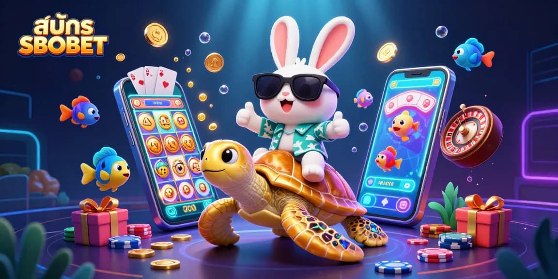 Experience the thrill of สมัคร SBOBET with interactive carnival-themed casino elements.
