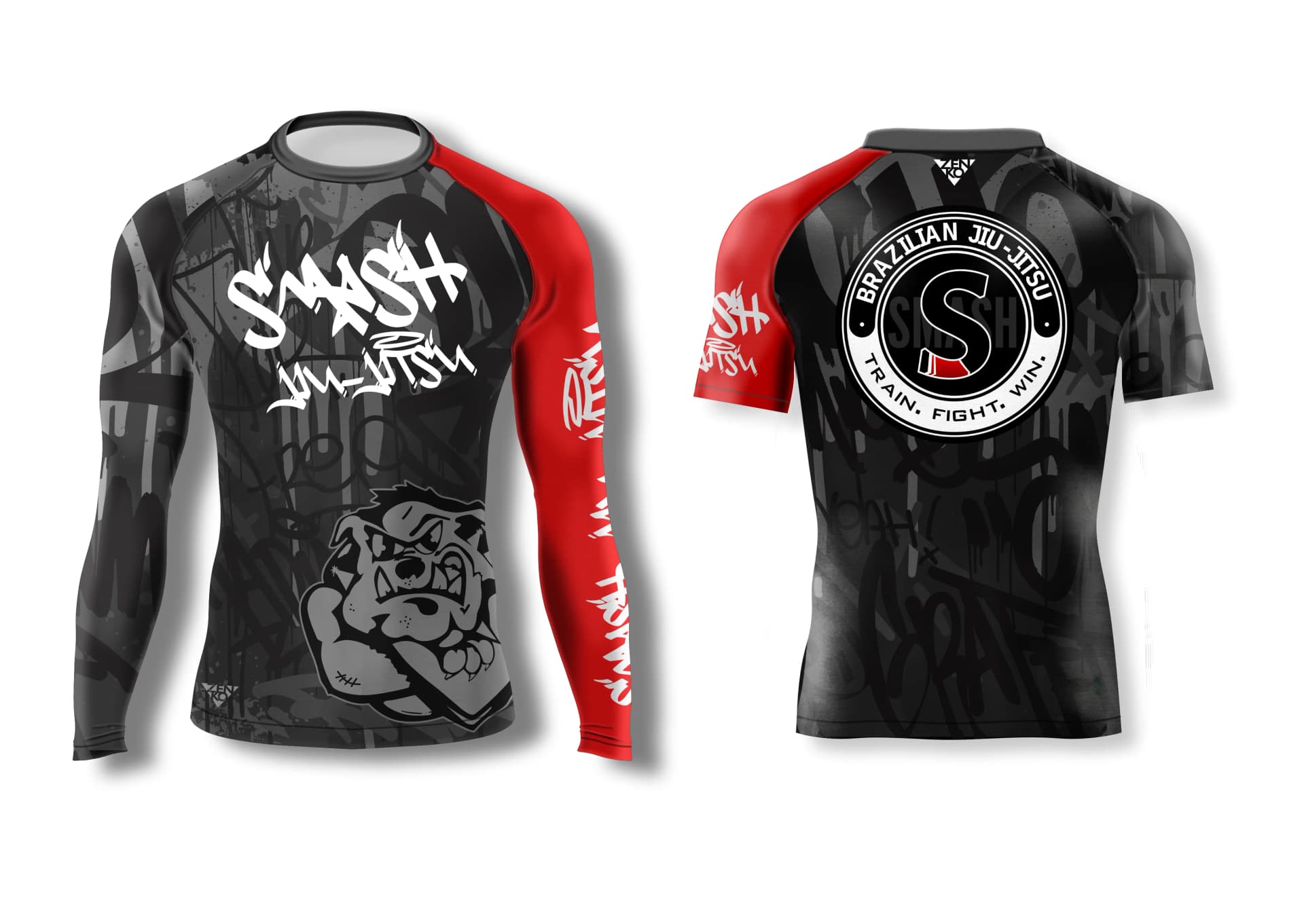 Professional Jiu Jitsu Rashguards with Superior Fit