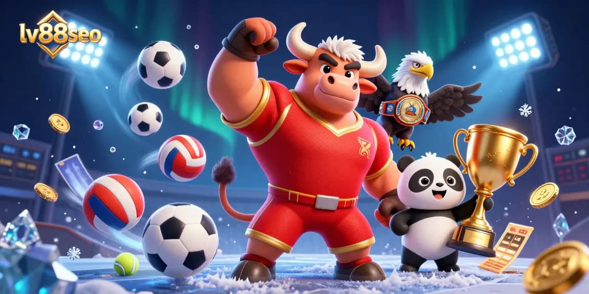 Engage with lv88seo's thrilling casino experience featuring vibrant characters and game elements.
