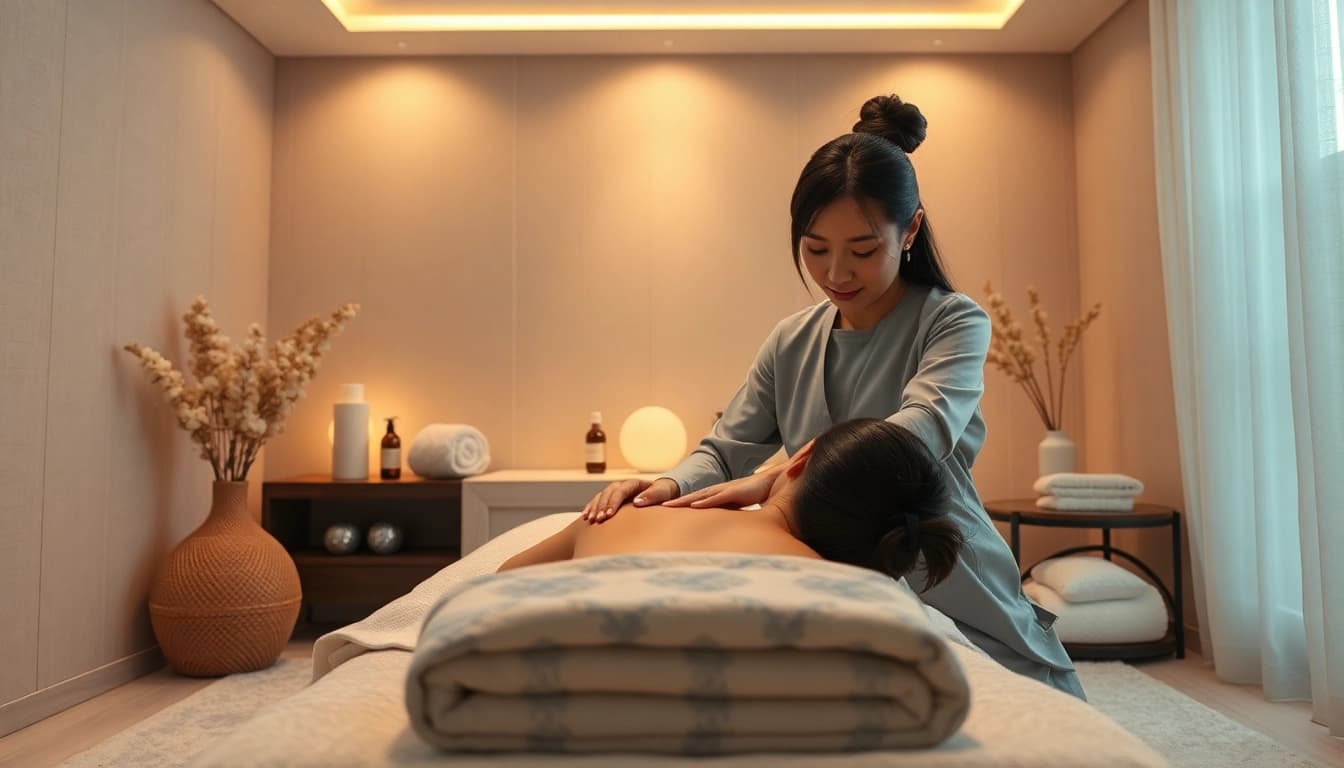 전문 치료사와 함께하는 고요한 스파 환경에서 수원출장마사지로 원기 회복을 경험해 보세요.