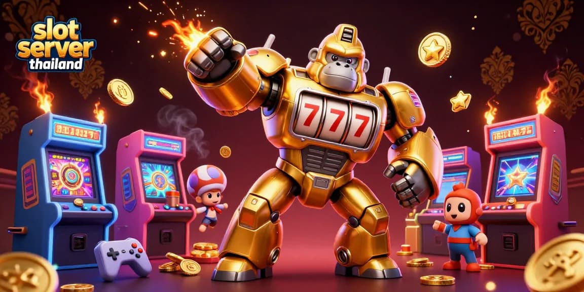 Spin the reels and discover exhilarating wins on slot server thailand with engaging 3D characters.