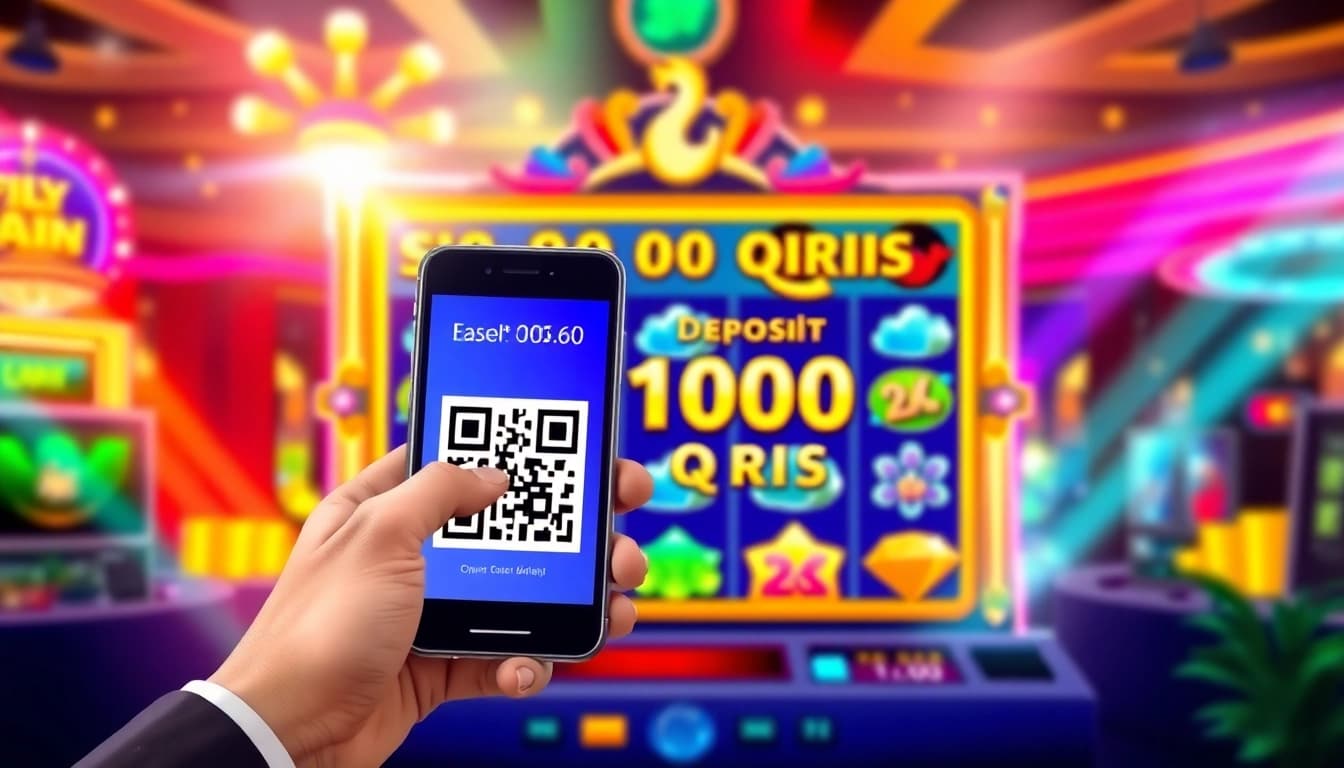 Menangkan slot deposit 1000 qris dengan mudah saat menggunakan metode pembayaran QRIS.