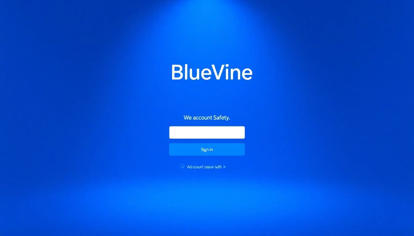 Access the BlueVine login page securely with clear indicators for user safety and trust.
