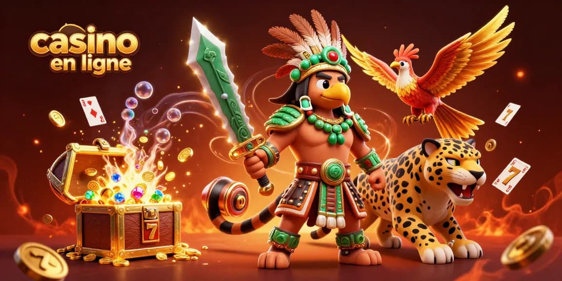 Découvrez le monde captivant du casino en ligne avec des personnages dynamiques et des éléments de jeu éblouissants.