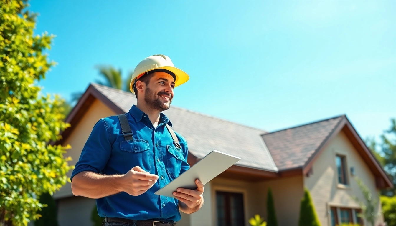 Highlighting high-quality roofing solutions during a professional roof inspection for a residential property.