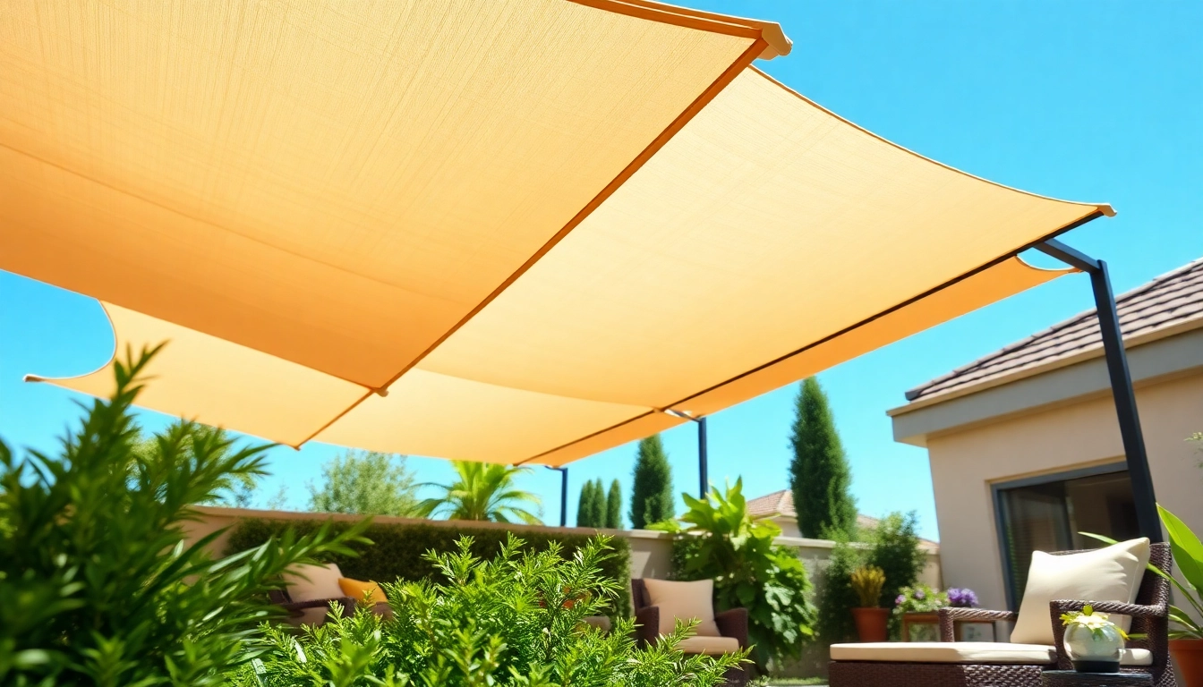Enhance your outdoor areas with trendy Outdoor Shades that provide perfect sun protection.
