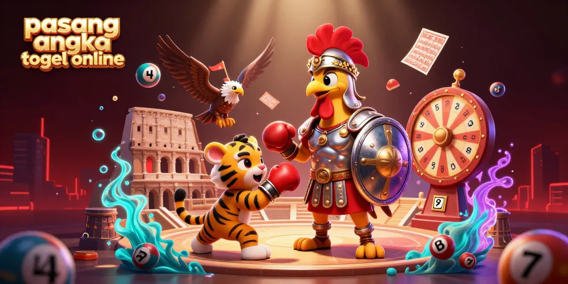 Place your bets and win with pasang angka togel online as thrilling game elements surround lively characters.