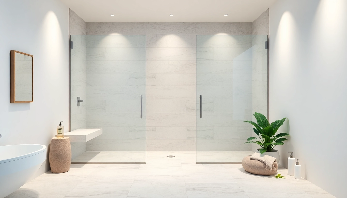 Schön gestaltete sonni Duschkabine in modernem Badezimmer mit eleganten Designs.