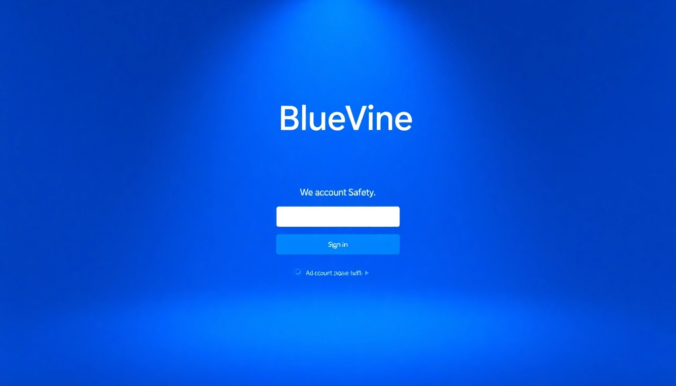 Access the BlueVine login page securely with clear indicators for user safety and trust.