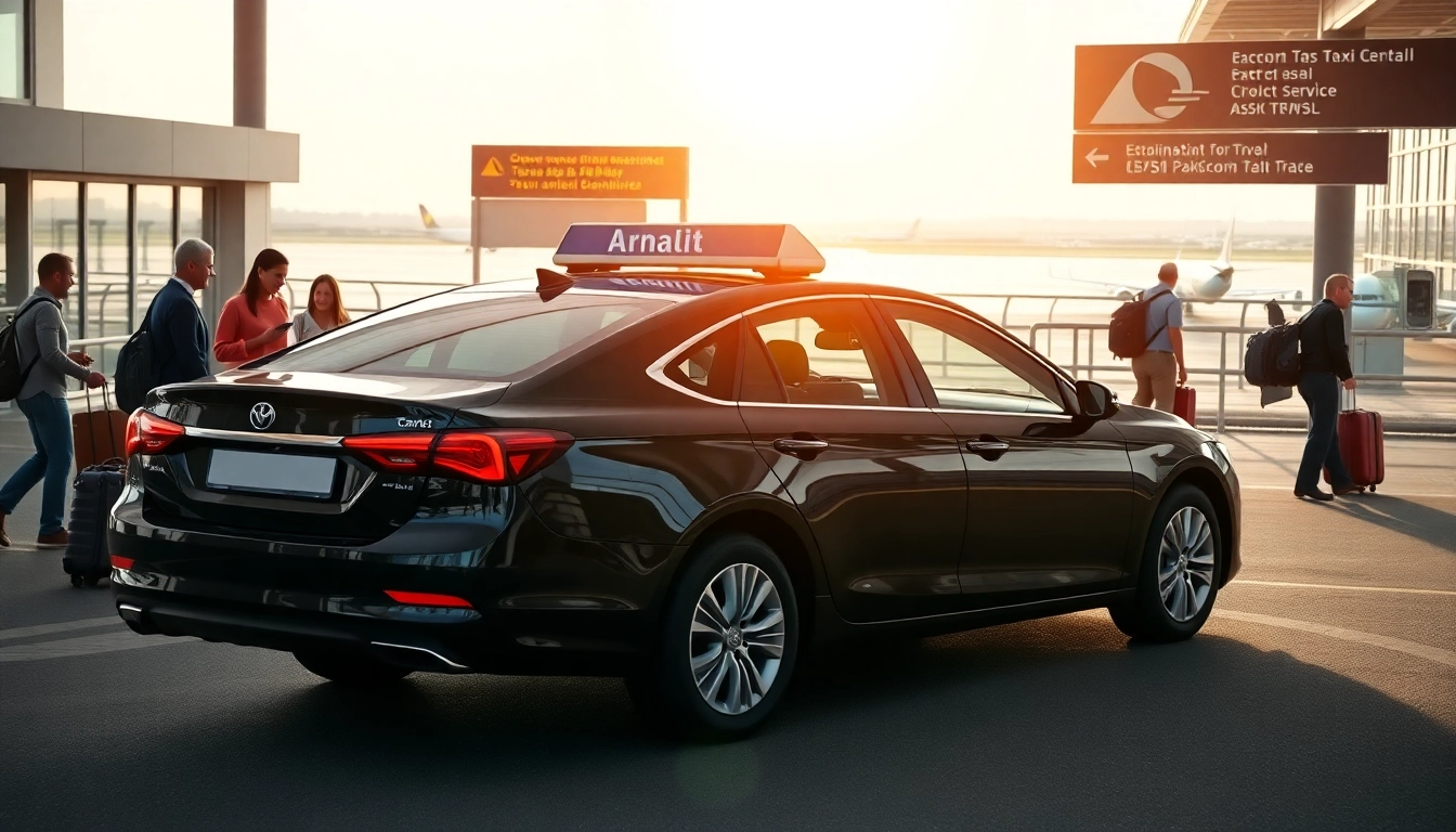 Booking Nottingham to Heathrow Taxi with professional service at an airport terminal.