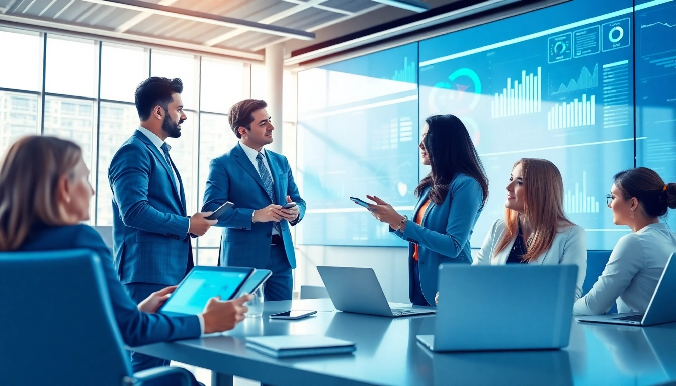 Visual representation of how Pretzel uses AI and human experts in a modern collaborative workspace.