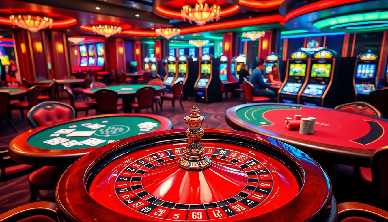 Vivez l'excitation du meilleur casino en ligne avec des tables vibrantes et des joueurs enthousiastes.