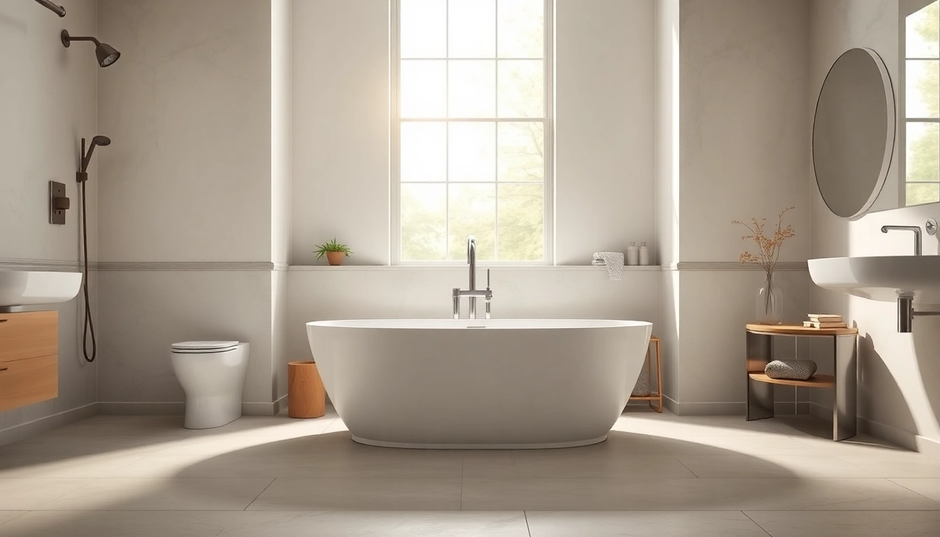 Gestalten Sie Ihre Badezimmerträume mit sonni sanitär GmbH durch elegante und moderne Sanitärlösungen.