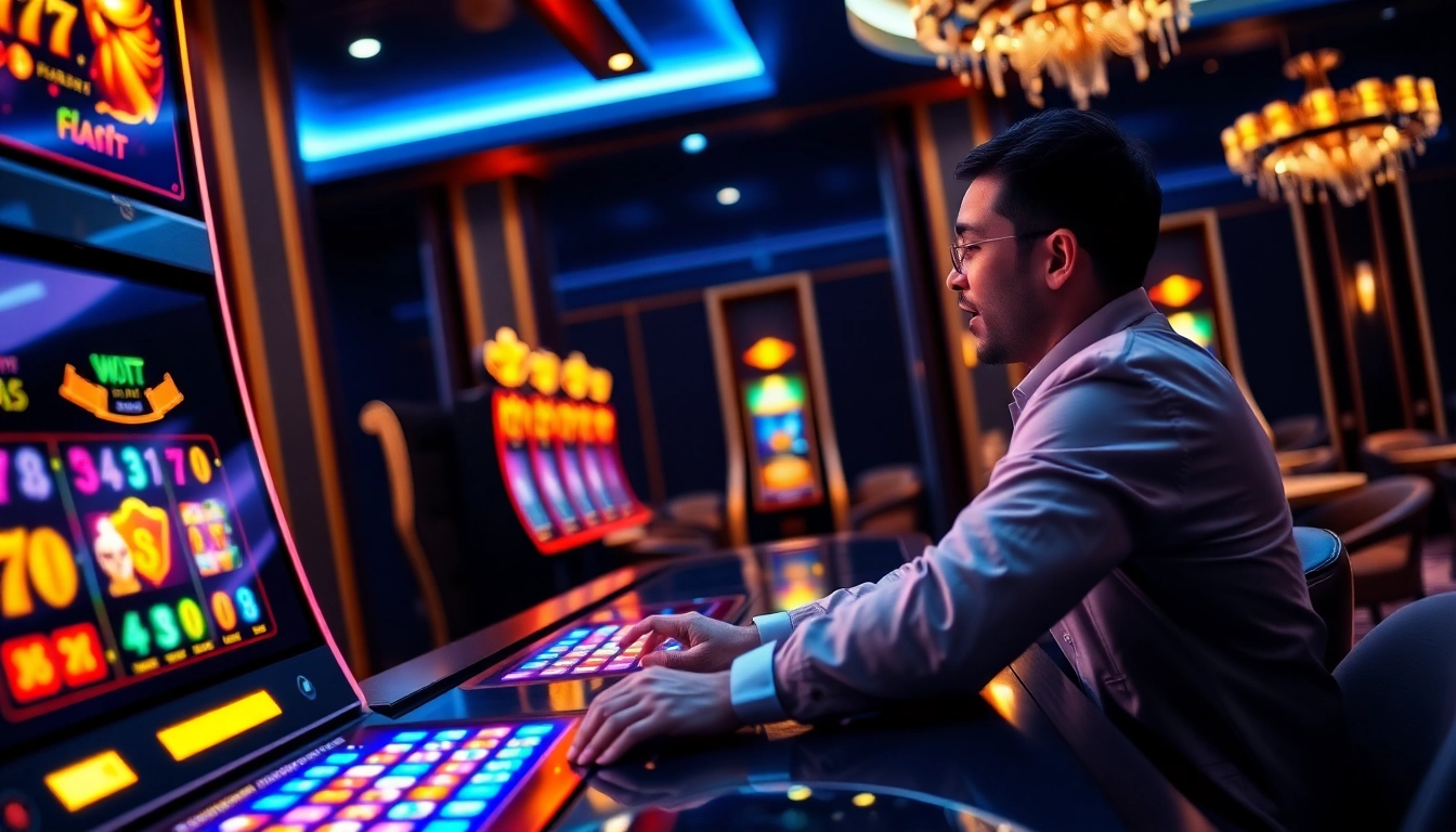 Mainkan luxury777 slot pada mesin slot yang mewah dan penuh warna.