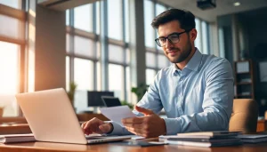 카드 현금화 방법을 분석하는 전문가의 모습