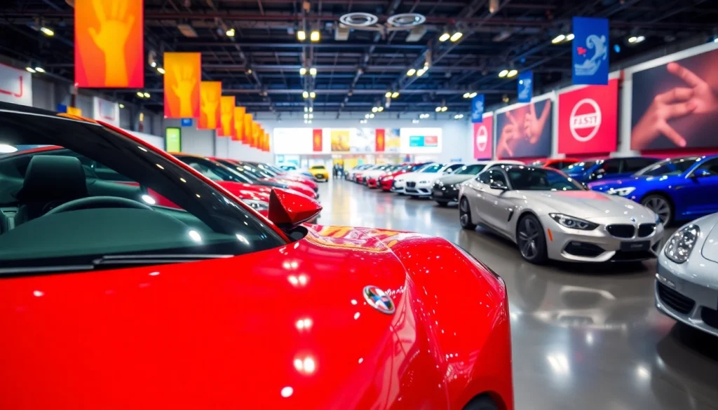 Experience the vibrant showcase of the Auto Cars Show featuring stunning vehicles.