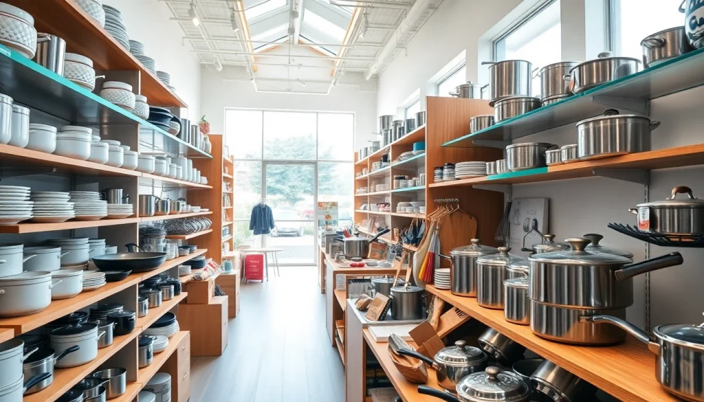 Browse the vibrant selection at cookware shop Auckland featuring diverse kitchenware and accessories.