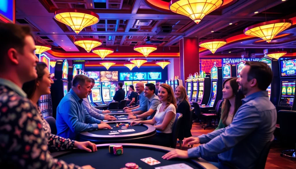 Asialive88 Login game, pemain excited dengan permainan slot dan dealer langsung.