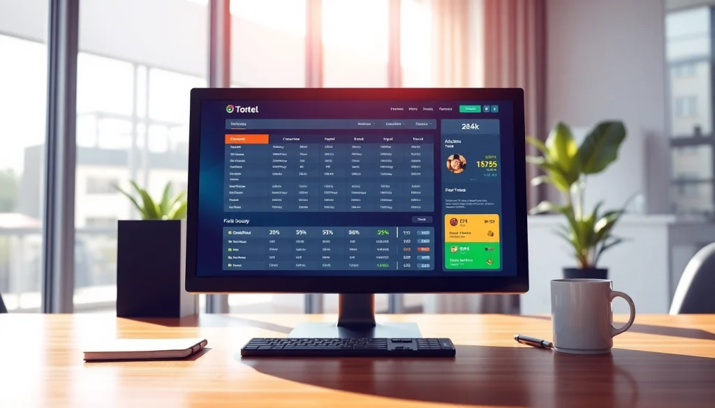 Menampilkan taruhan bandar togel online dengan antarmuka digital yang modern dan menarik.