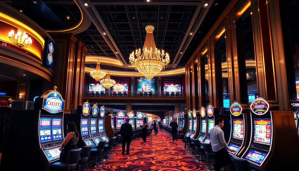 Menangkan jackpot dengan luxury333 dalam suasana kasino mewah dan ramai.