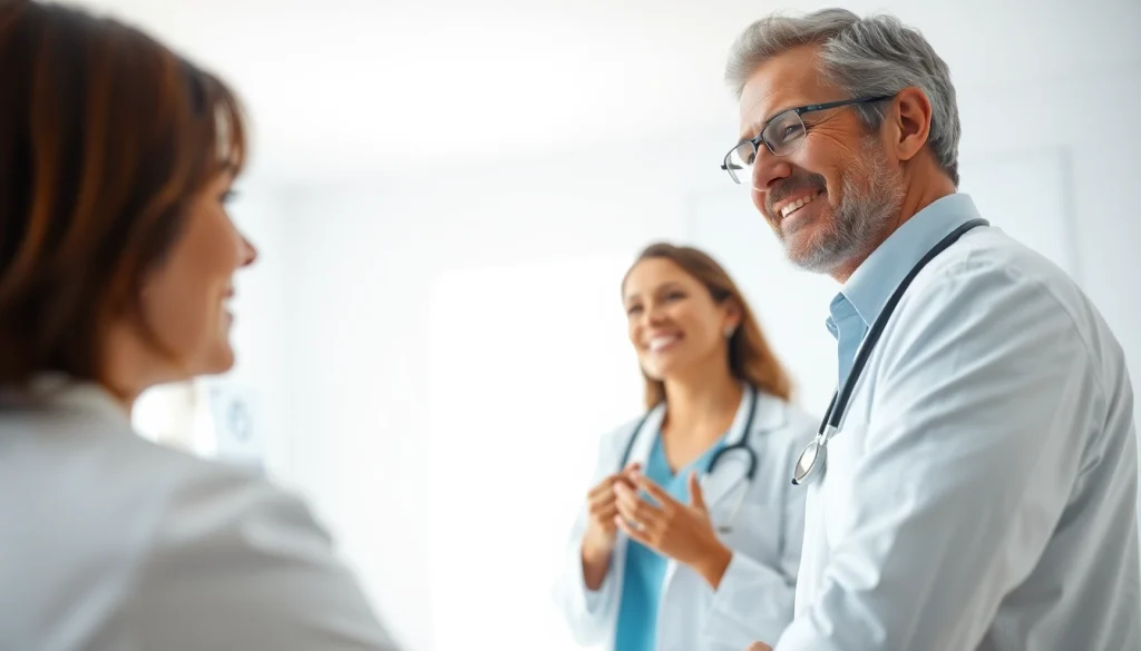 Enhance your health with a dedicated healthcare professional in a warm clinic environment.