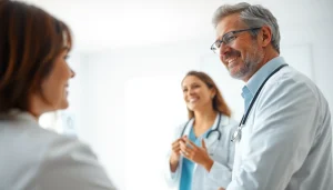 Enhance your health with a dedicated healthcare professional in a warm clinic environment.
