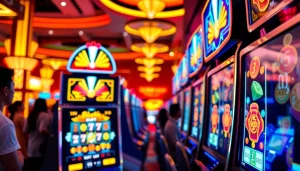 Raih kemenangan besar dengan bolahiu slot di mesin slot kasino yang meriah.