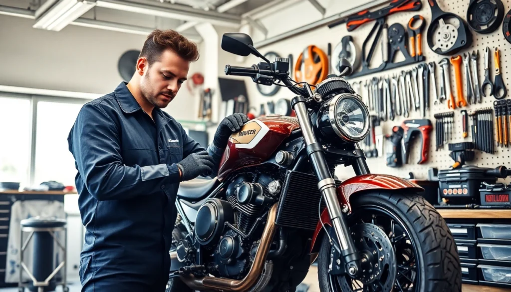 Optimale motorradtechnik zur effektiven Reparatur und Wartung von Motorrädern