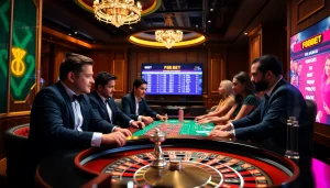 Experience the excitement of F8BET as players engage in thrilling casino games.