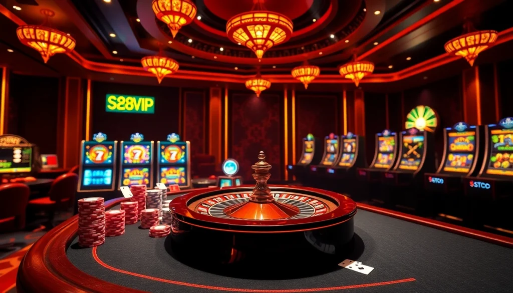 Engage with thrilling games at Trang chủ S88VIP's vibrant casino scene