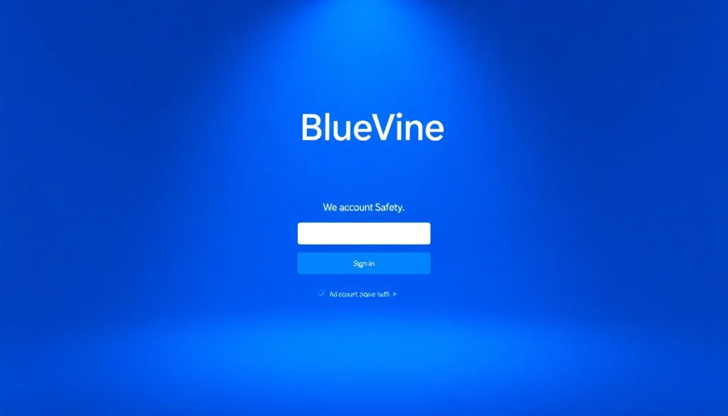 Access the BlueVine login page securely with clear indicators for user safety and trust.