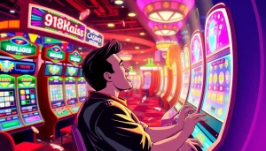 เล่นสล็อต 918kiss slot ที่คาสิโนออนไลน์ในบรรยากาศสดใส