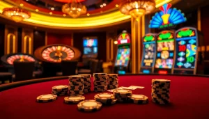 Experience thrilling gameplay in a luxurious casino setting at https://febet8.com, featuring poker, roulette, and slot machines.