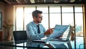 Boost your business with pedrovazpaulo operations consulting, featuring expert insights in a modern office.