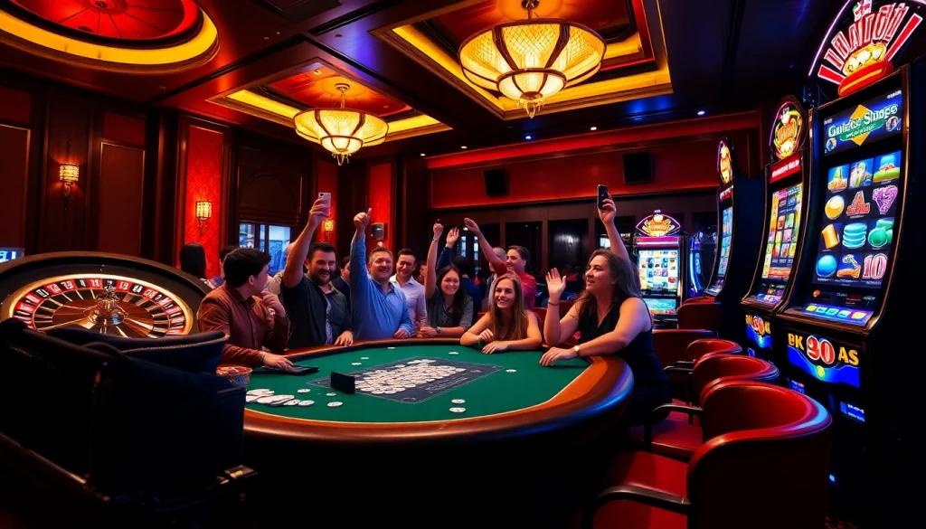 Experience the excitement of gambling at kjc.ac with intense poker action and vibrant casino games.