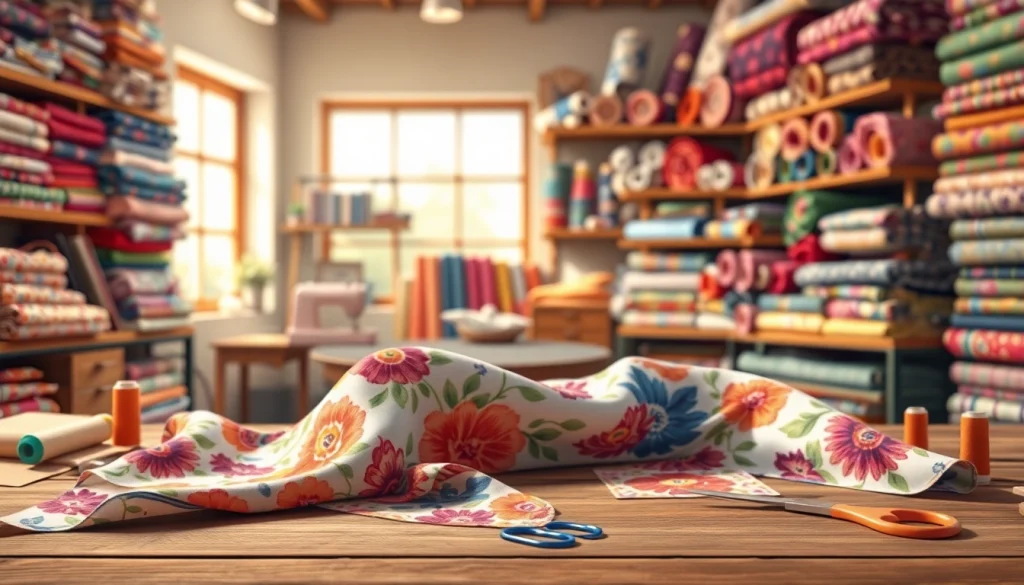 Creëer met bedrukte katoenen stoffen in diverse kleuren en patronen, geschikt voor elk project.