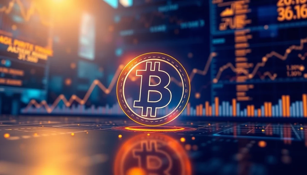 Comprendre bitcoin à travers une illustration dynamique des tendances du marché numérique.