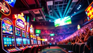 Mostbet aksiyaların təqdimatı üçün energiya dolu kazino görüntüsü yaradılır.