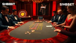 Experience high-stakes gaming at SHBET with a luxurious casino atmosphere and professional tables.