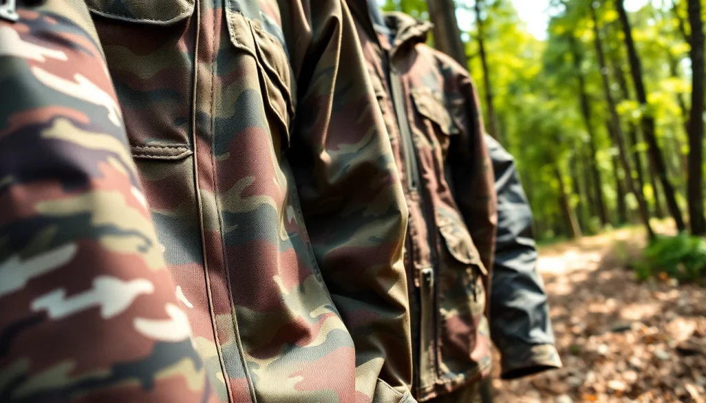 Bekijk unieke camouflage stoffen van hoge kwaliteit voor tactische kleding.