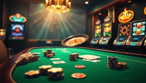 Vivez l'excitation du meilleur casino en ligne avec des tables vibrantes et des machines à sous captivantes mettant en avant des gains instantanés.