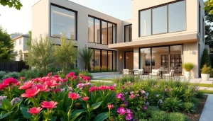 Visual representation of a Boston residential architecture firm highlighting modern design and welcoming spaces.