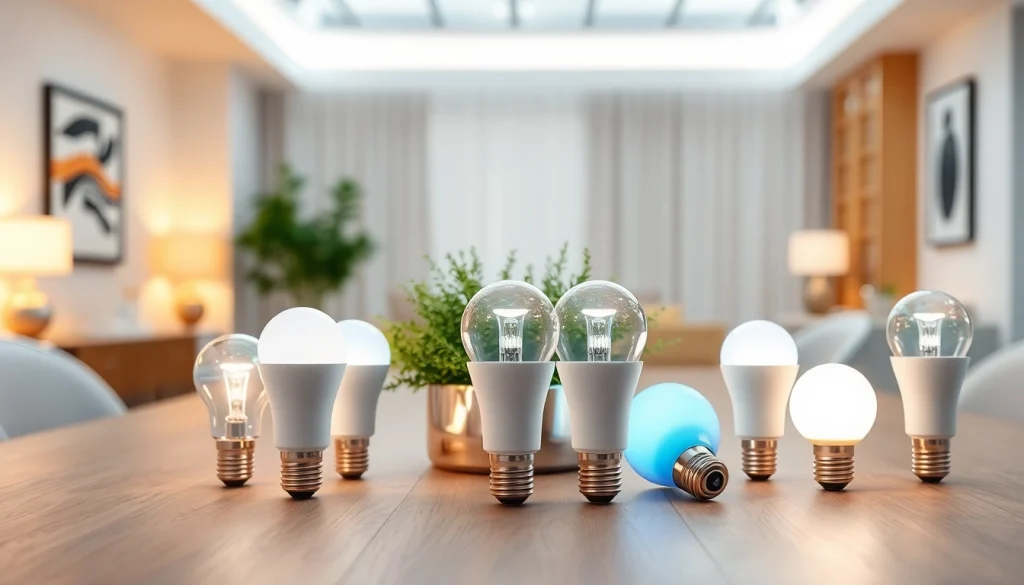 Illuminate your space with LED A19 bulbs that blend style with efficiency.