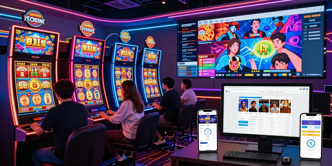Engaging online slot gaming experience showcasing vibrant graphics and dynamic interactions, attracting players in a digital casino environment.