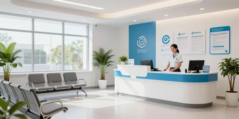 Hair transplant Istanbul at a modern health clinic, showcasing patient care and doctor consultation in a compassionate setting.